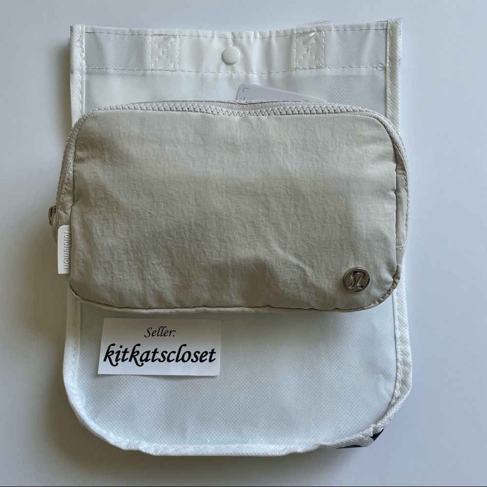 🆕 NWT EXTENDED STRAP lululemon everywhere belt bag 1L - white opal